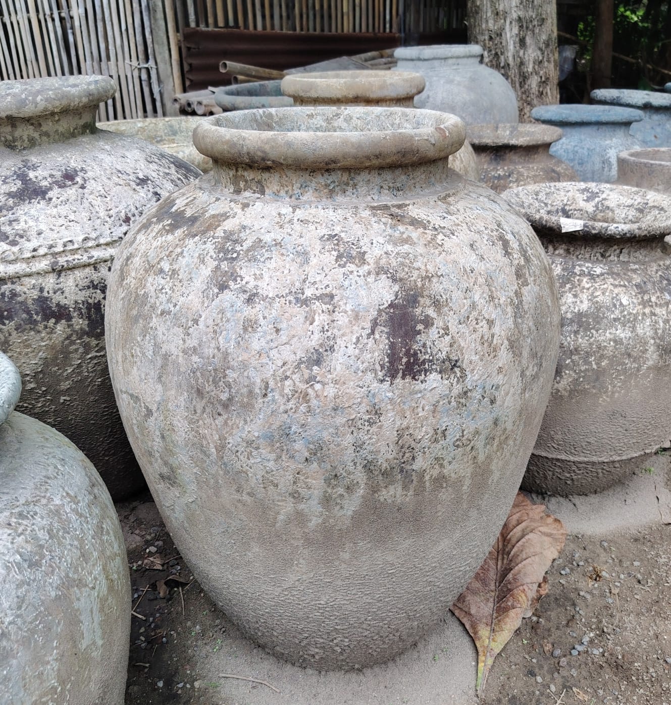 Terracotta Pots Wash Antic