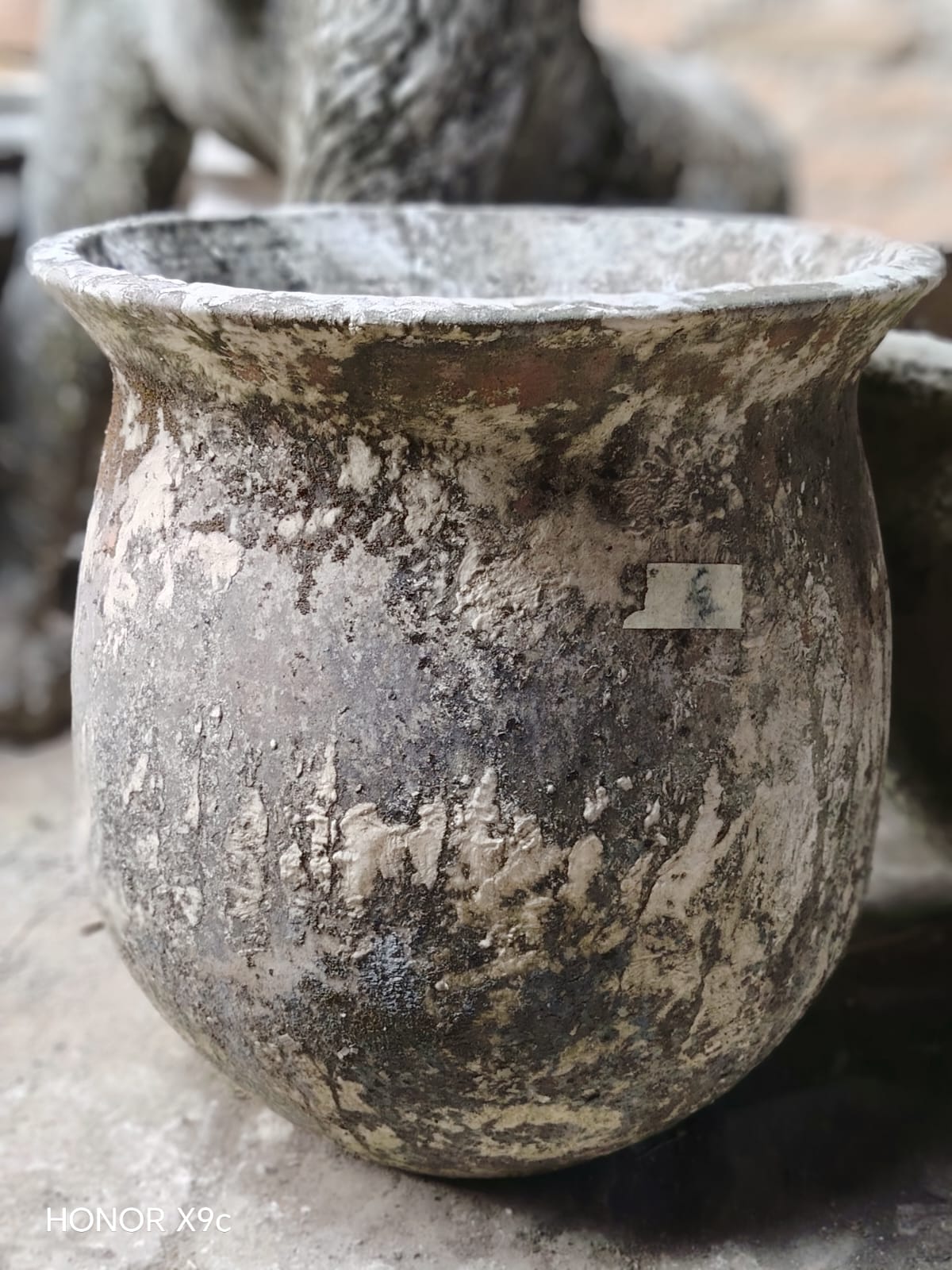 Terra Pot Wash Antic Dark Cream
